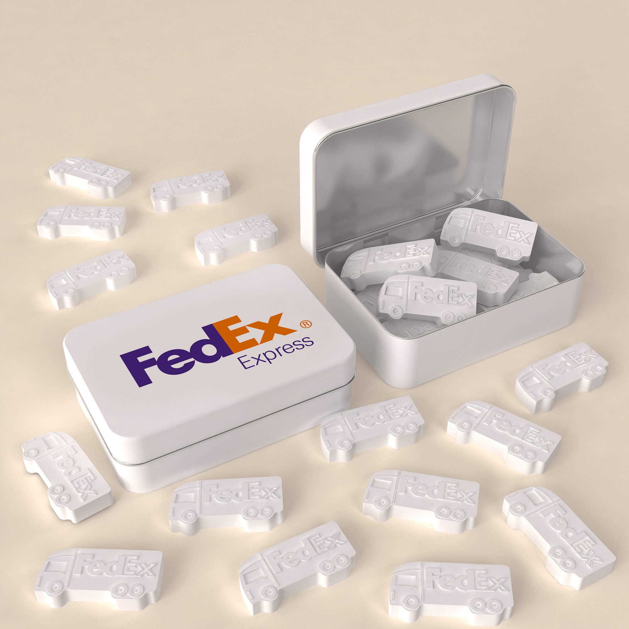 FedEx mints