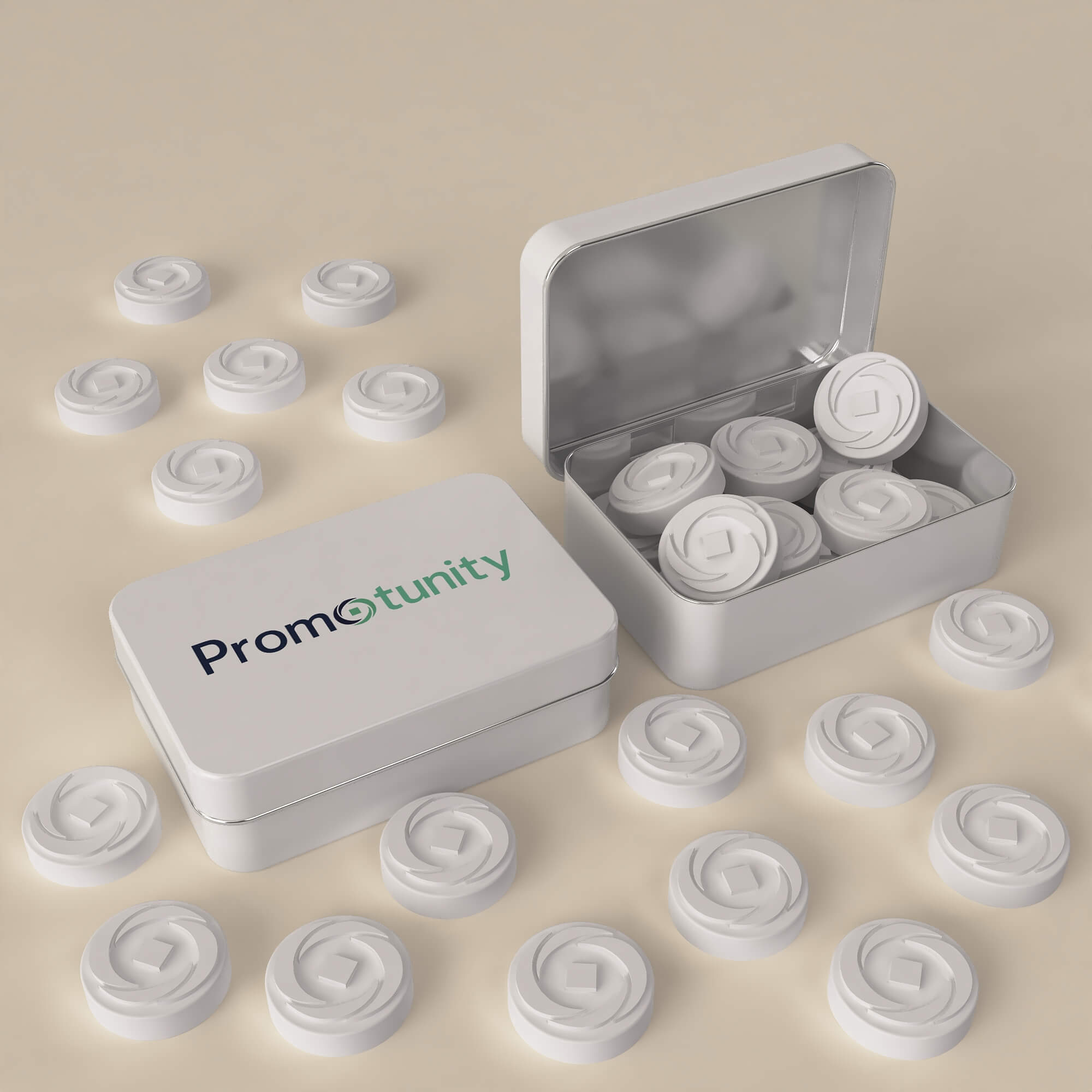 Promotunity custom mint shapes